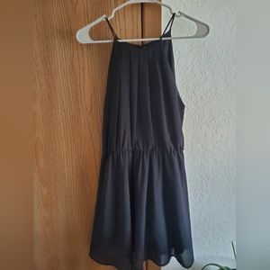 Women's Small Black chiffon Dress
